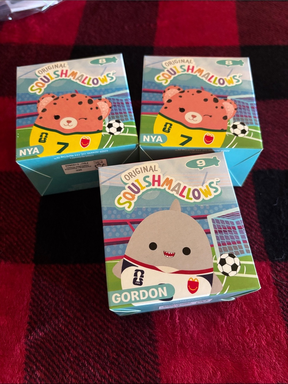 McDonald’s FIFA Squishmallow set